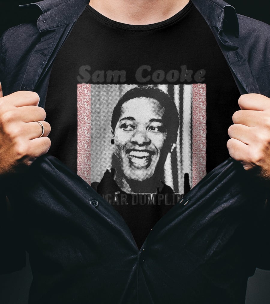 Sam Cooke Sugar Dumpling Smiling Portrait T-Shirt