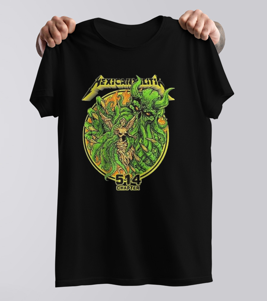 Mexican Militia Chapter 514 Vintage Monster T-Shirt