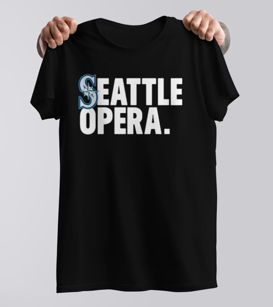 Seattle Mariners Opera Baseball T-Shirt