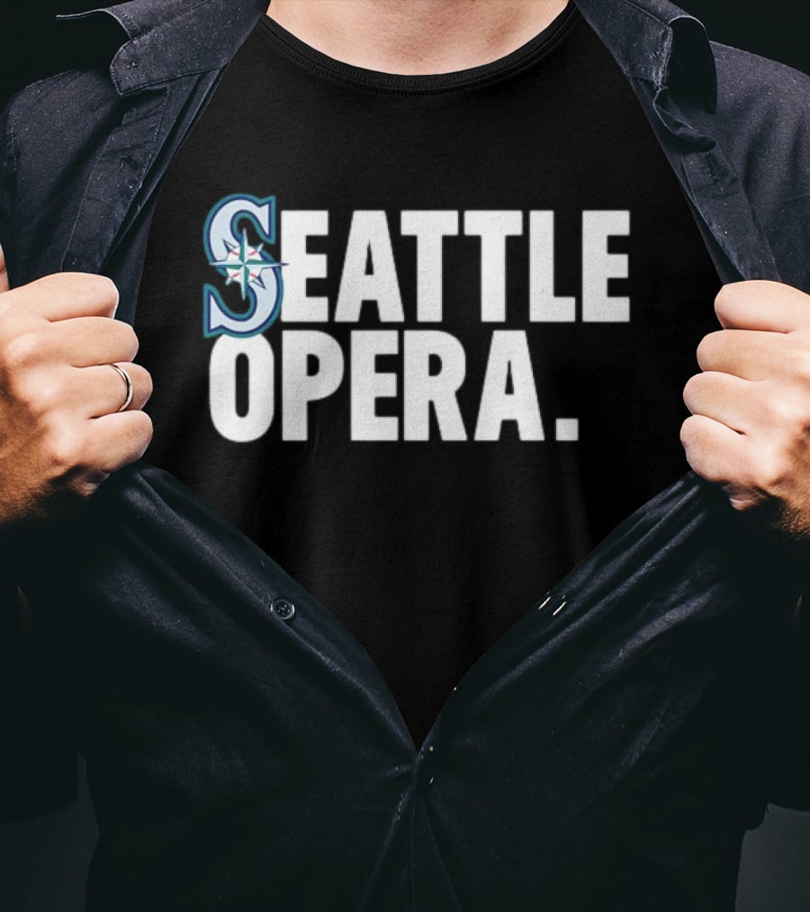 Seattle Mariners Opera Baseball T-Shirt