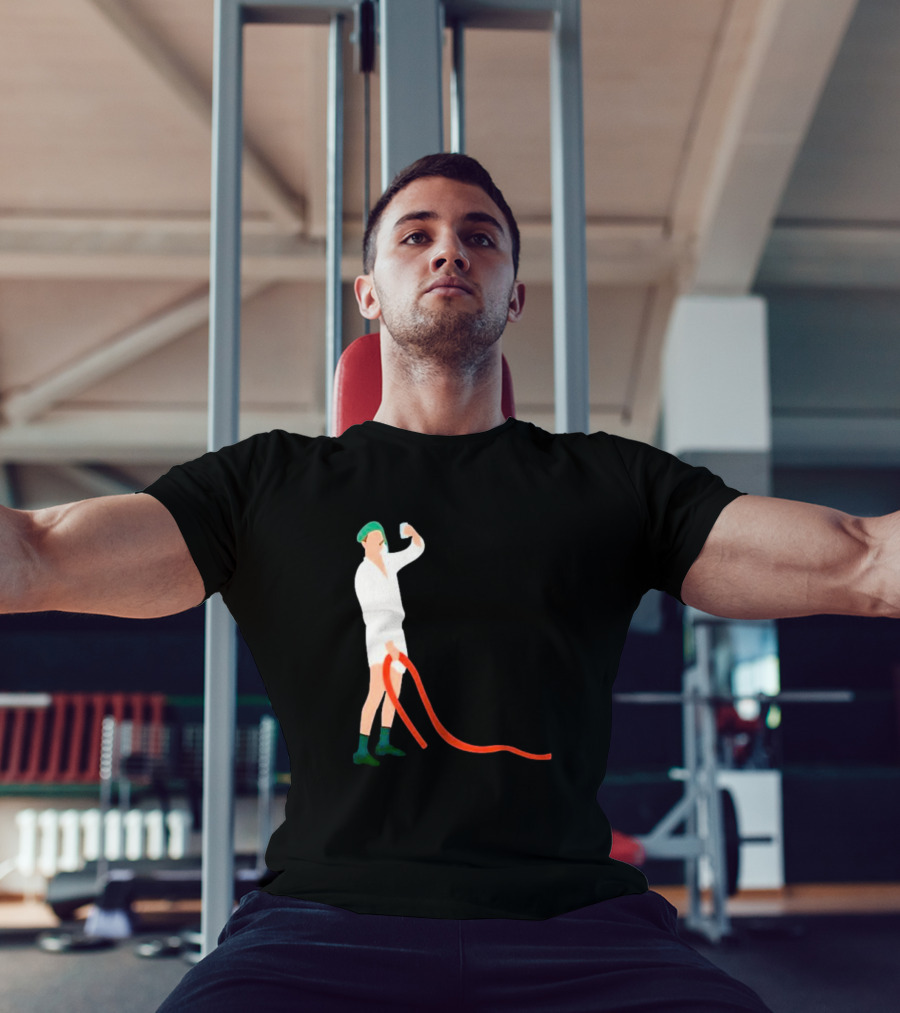 Septic Engineer Drunk Holding Red Hose T-Shirt