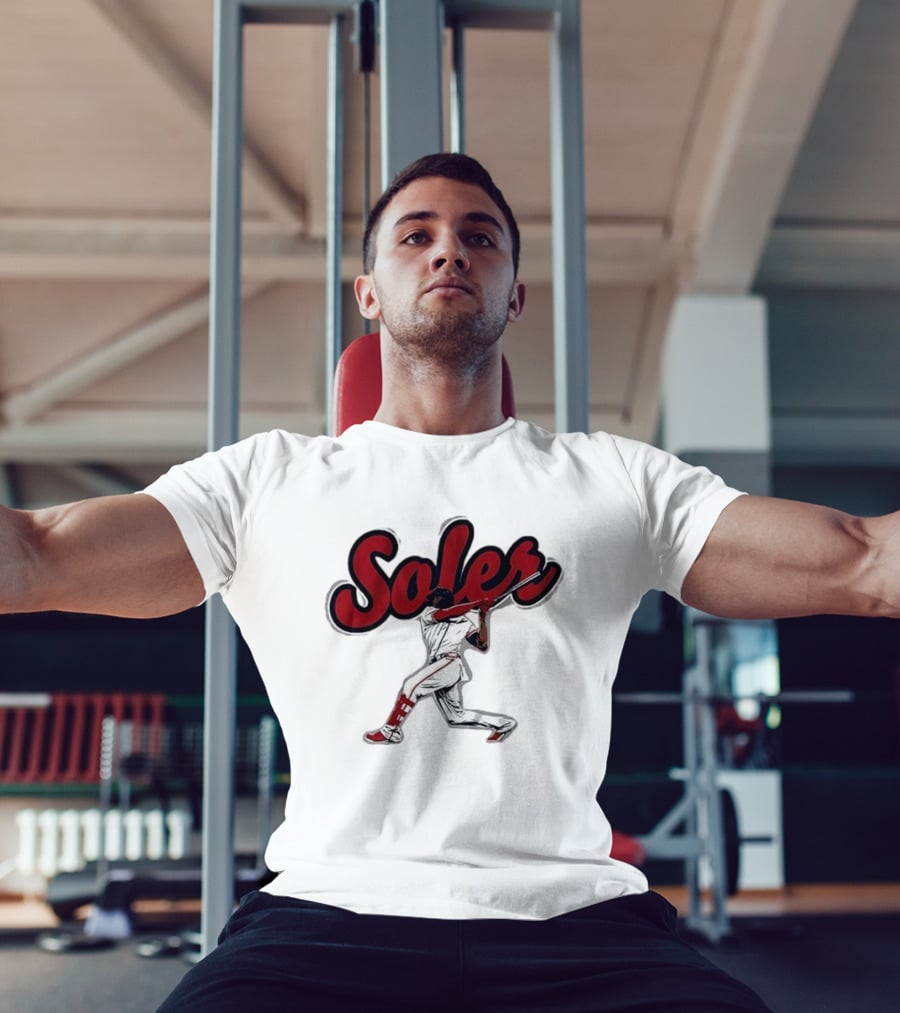 Jorge Soler Baseball Slugger Swing Motion T-Shirt