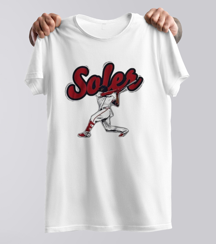 Jorge Soler Baseball Slugger Swing Motion T-Shirt