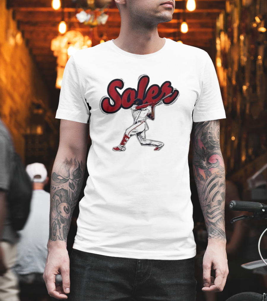 Jorge Soler Baseball Slugger Swing Motion T-Shirt