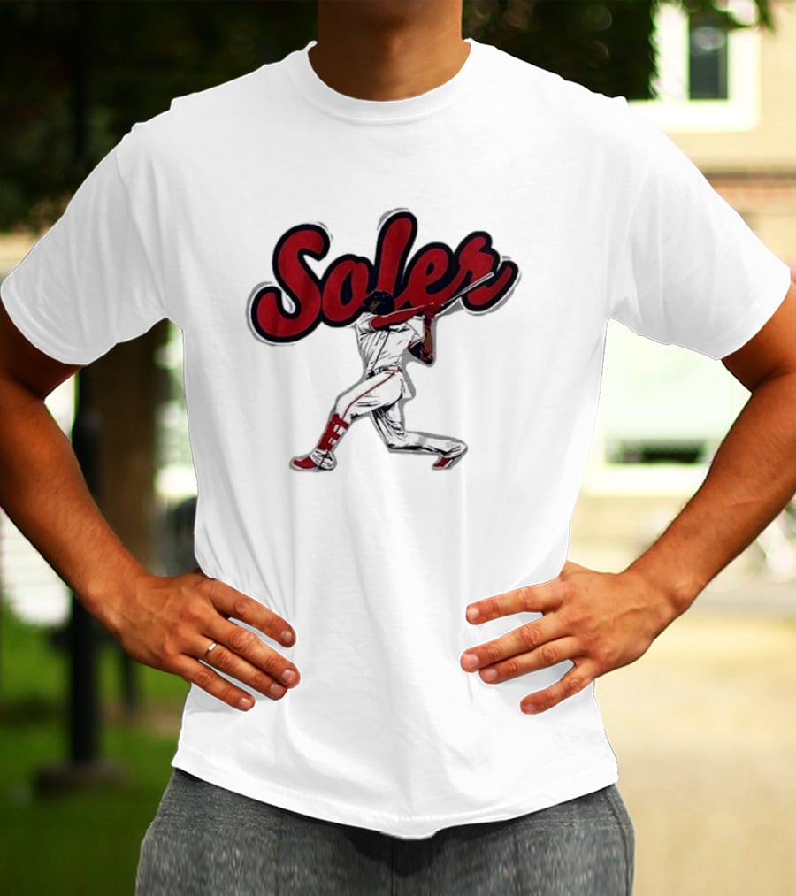 Jorge Soler Baseball Slugger Swing Motion T-Shirt