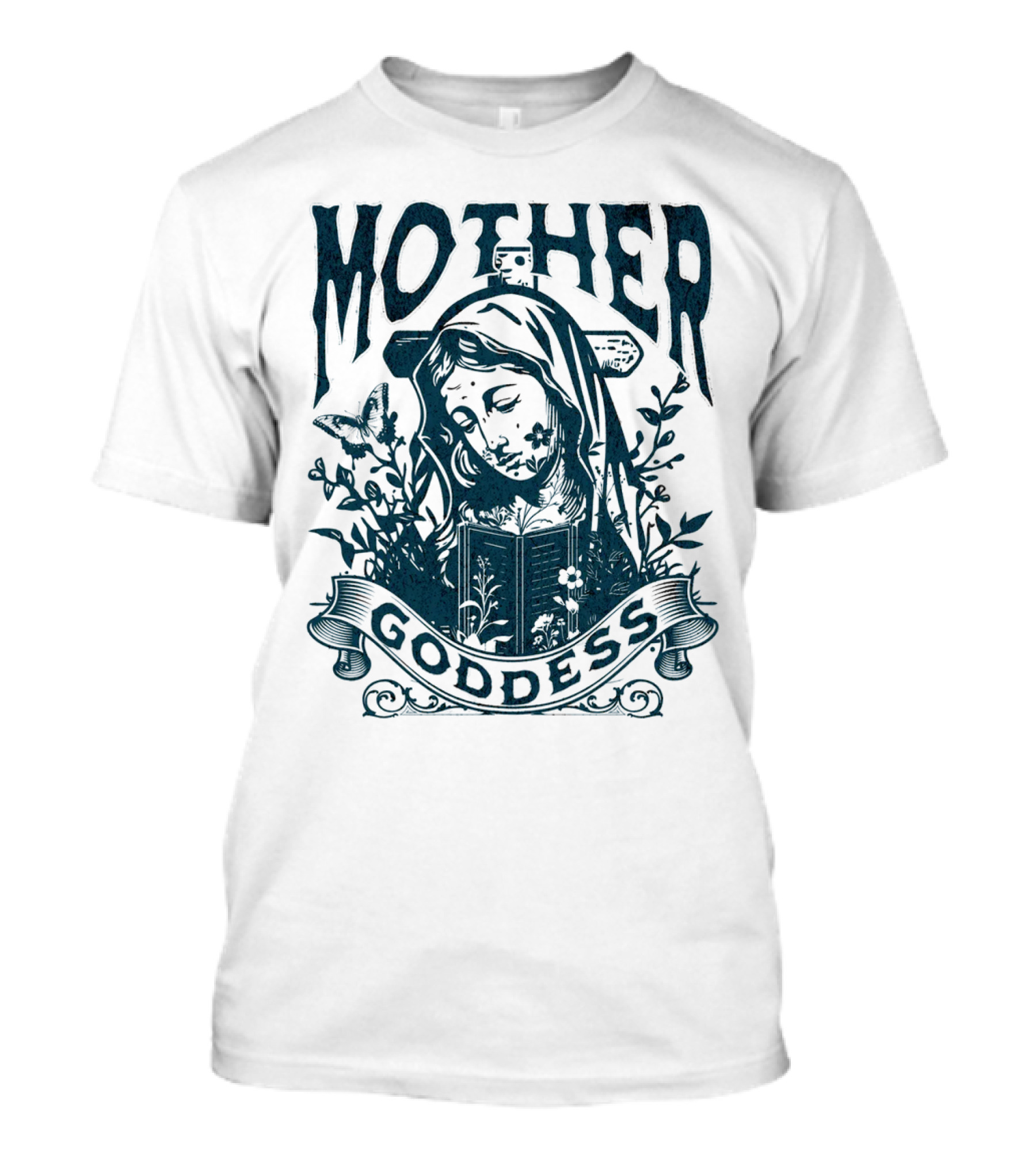Mother Goddess Jesus God Divine Christ Love T-Shirt