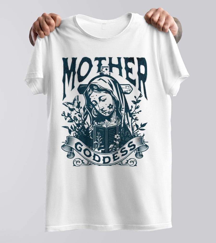 Mother Goddess Jesus God Divine Christ Love T-Shirt