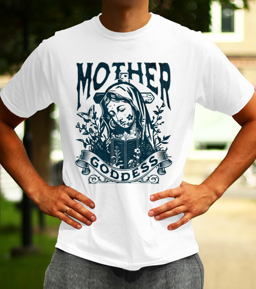 Mother Goddess Jesus God Divine Christ Love T-Shirt