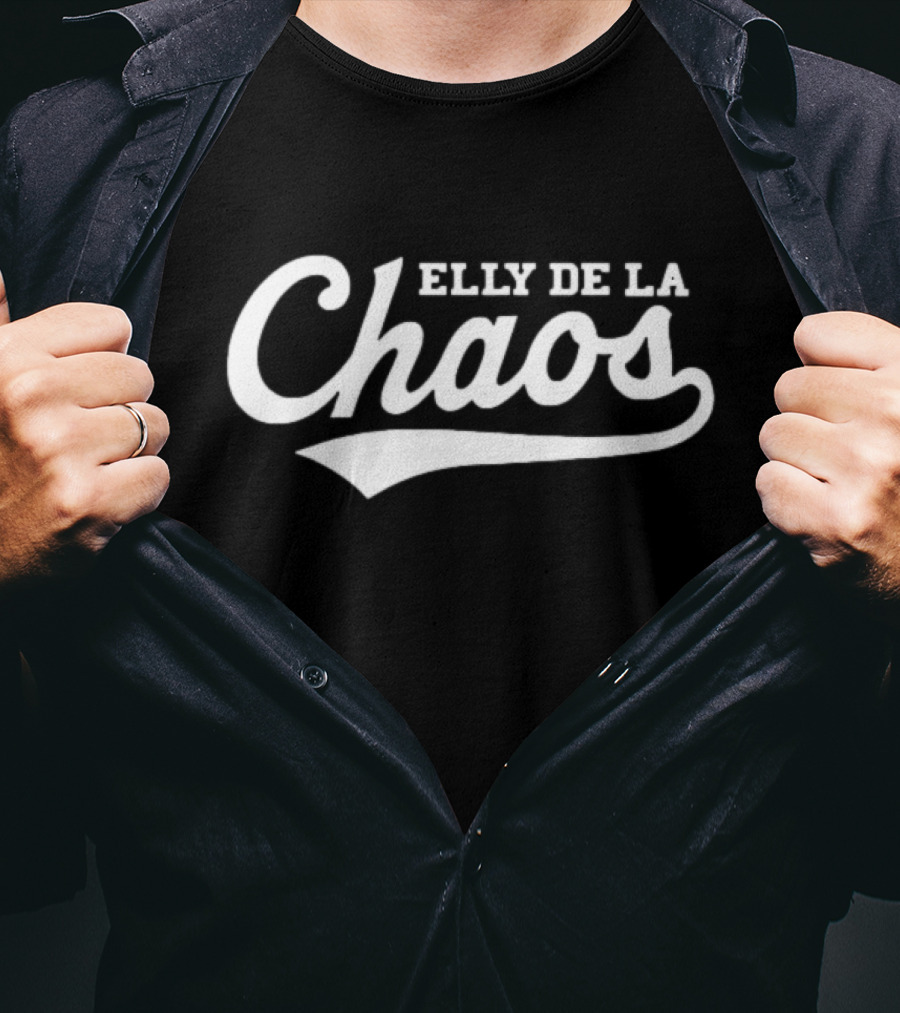 Cincinnati Baseball Elly De La Cruz Chaos T-Shirt
