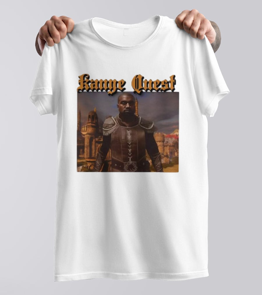 Kanye Quest Medieval Adventure Cleric In Armor T-Shirt