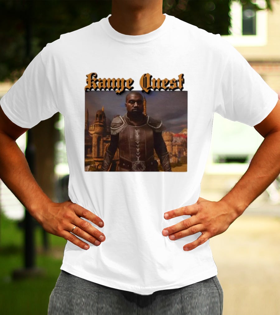 Kanye Quest Medieval Adventure Cleric In Armor T-Shirt