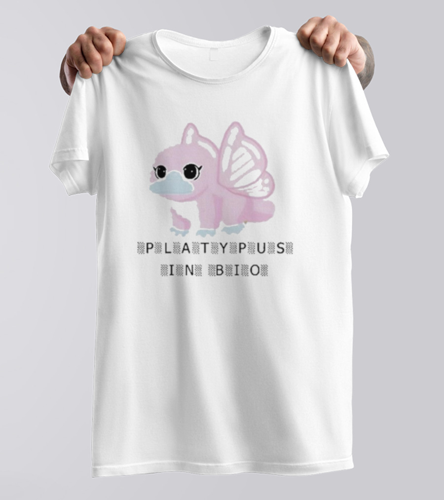 Platypus In Bio Prettiest Platypus Fitted T-Shirt