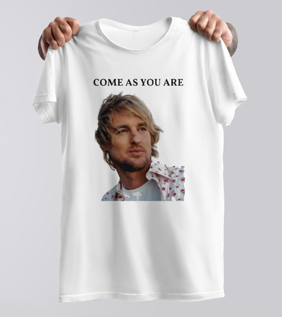 Come As You Are Owen Wilson Nirvana T-Shirt