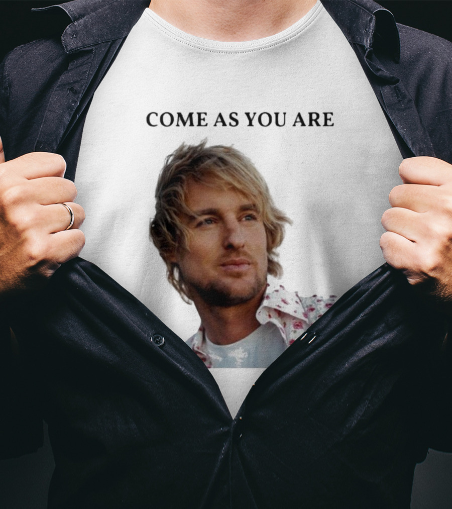 Come As You Are Owen Wilson Nirvana T-Shirt