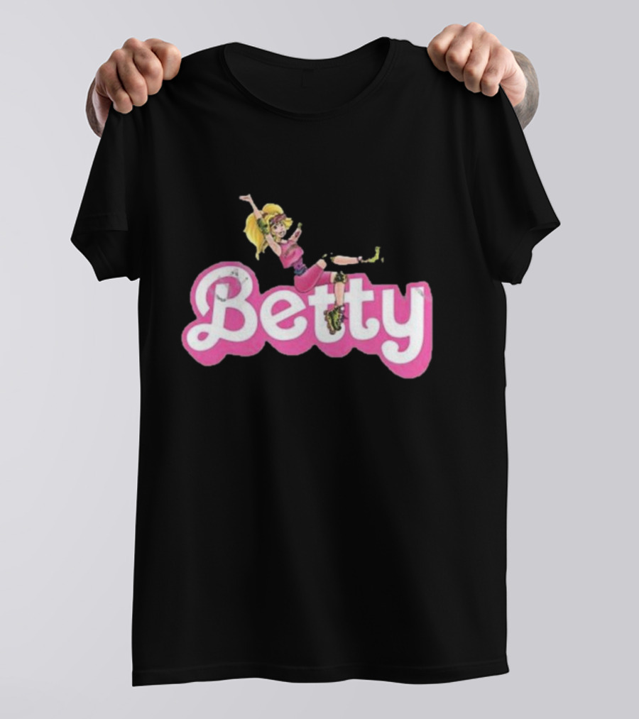 Betty Blonde Vintage Pink T-Shirt