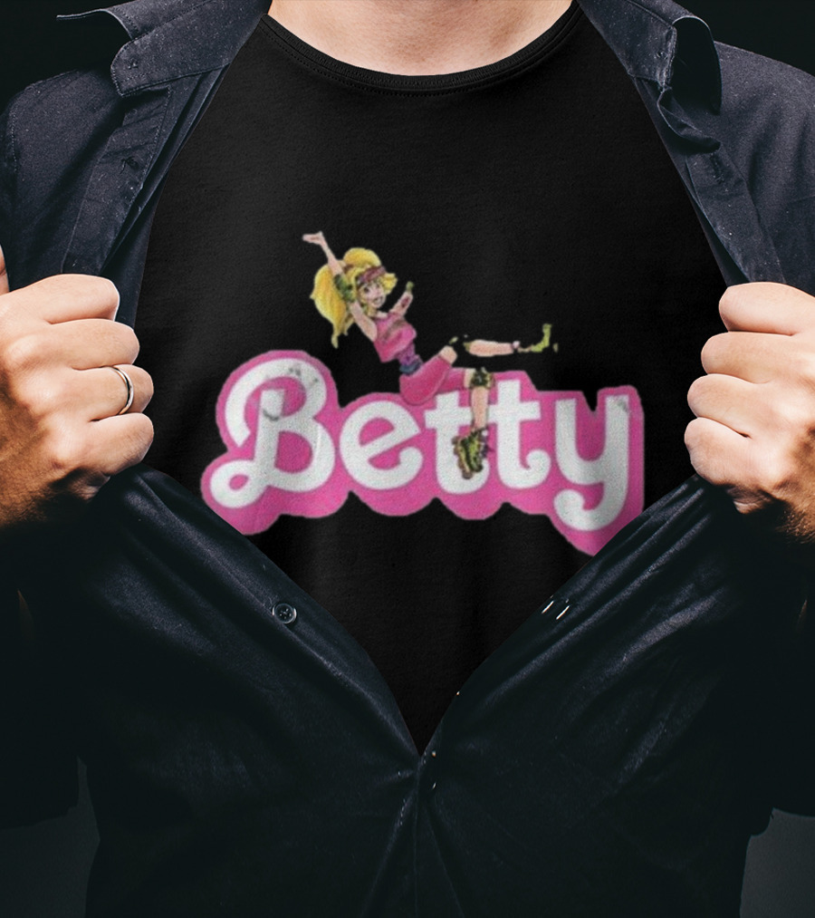 Betty Blonde Vintage Pink T-Shirt
