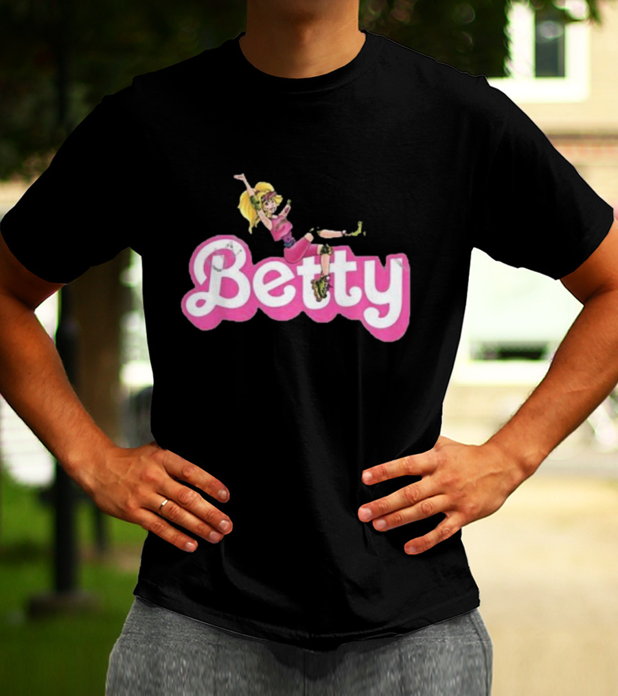 Betty Blonde Vintage Pink T-Shirt