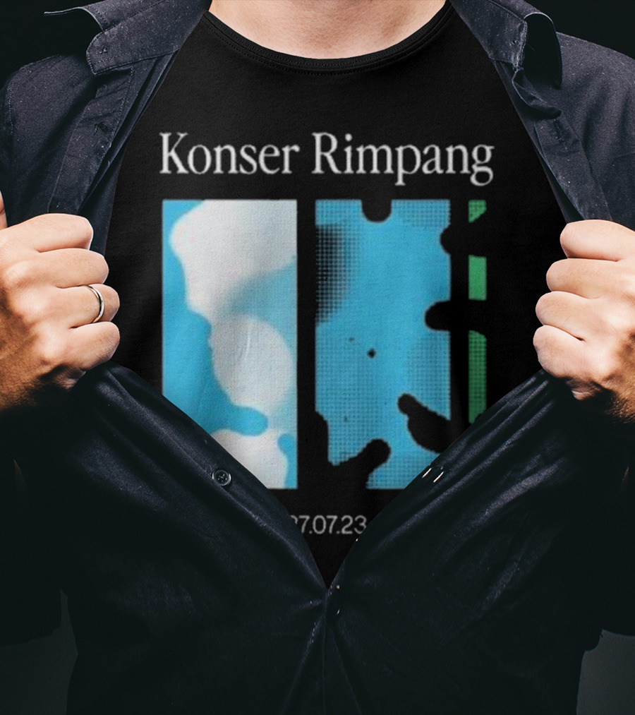 Efek Rumah Kaca Konser Rimpang ERK 27.07.23 T-Shirt