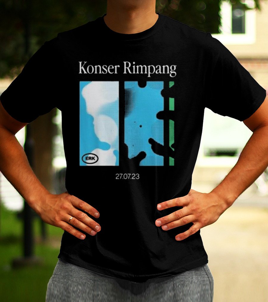 Efek Rumah Kaca Konser Rimpang ERK 27.07.23 T-Shirt
