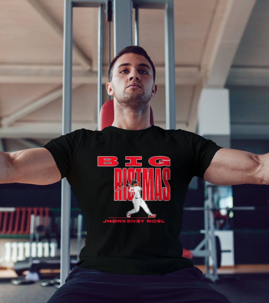 Jhonkensy Noel Cleveland Guardians Big Christmas Bigrismas T-Shirt