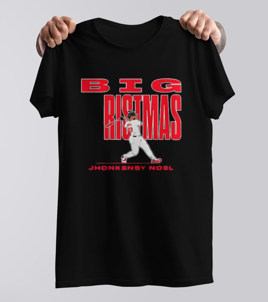 Jhonkensy Noel Cleveland Guardians Big Christmas Bigrismas T-Shirt