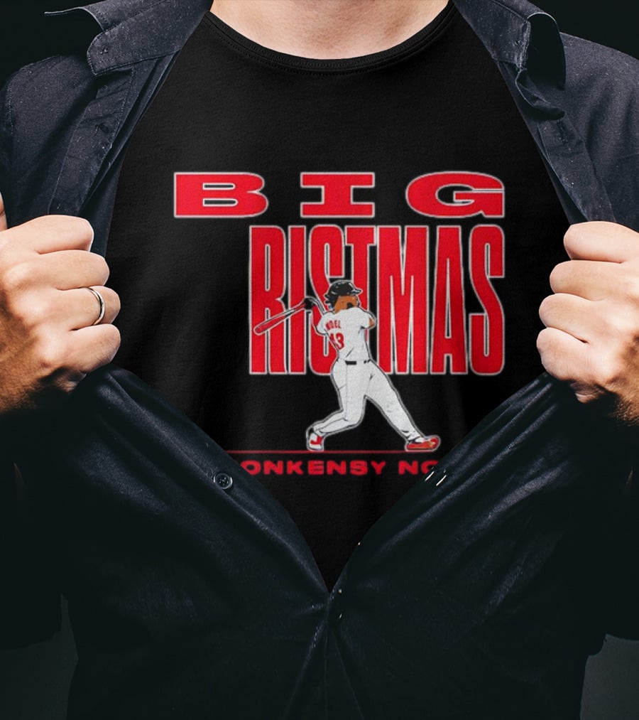 Jhonkensy Noel Cleveland Guardians Big Christmas Bigrismas T-Shirt