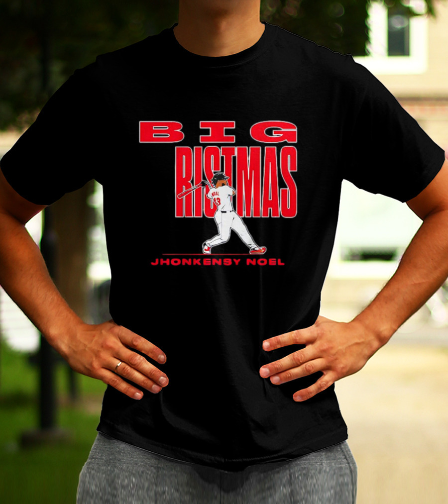 Jhonkensy Noel Cleveland Guardians Big Christmas Bigrismas T-Shirt