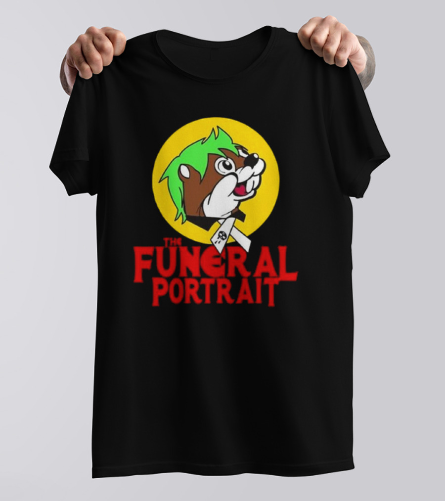 Buc-Ee’s The Funeral Portrait Skull Ribbon T-Shirt