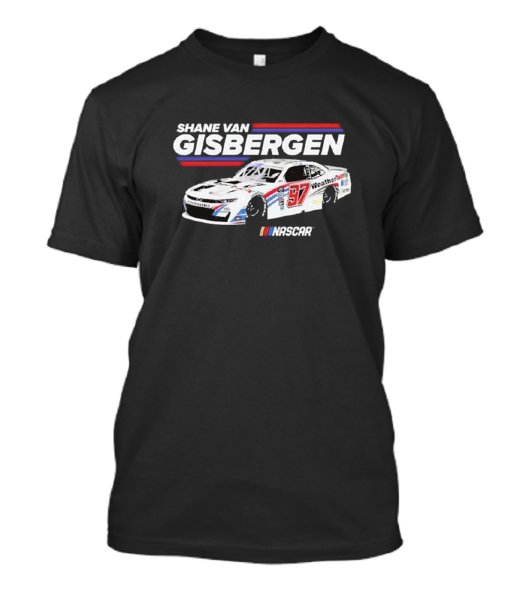 SHANE VAN GISBERGEN 97 NASCAR Racing Car T-Shirt