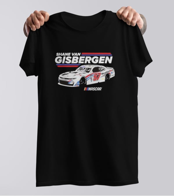 SHANE VAN GISBERGEN 97 NASCAR Racing Car T-Shirt