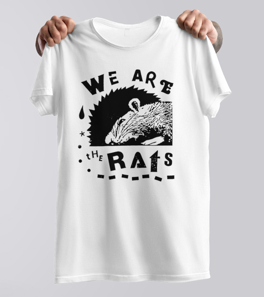 We Are The Rats Sleepy Rat Shadow T-Shirt