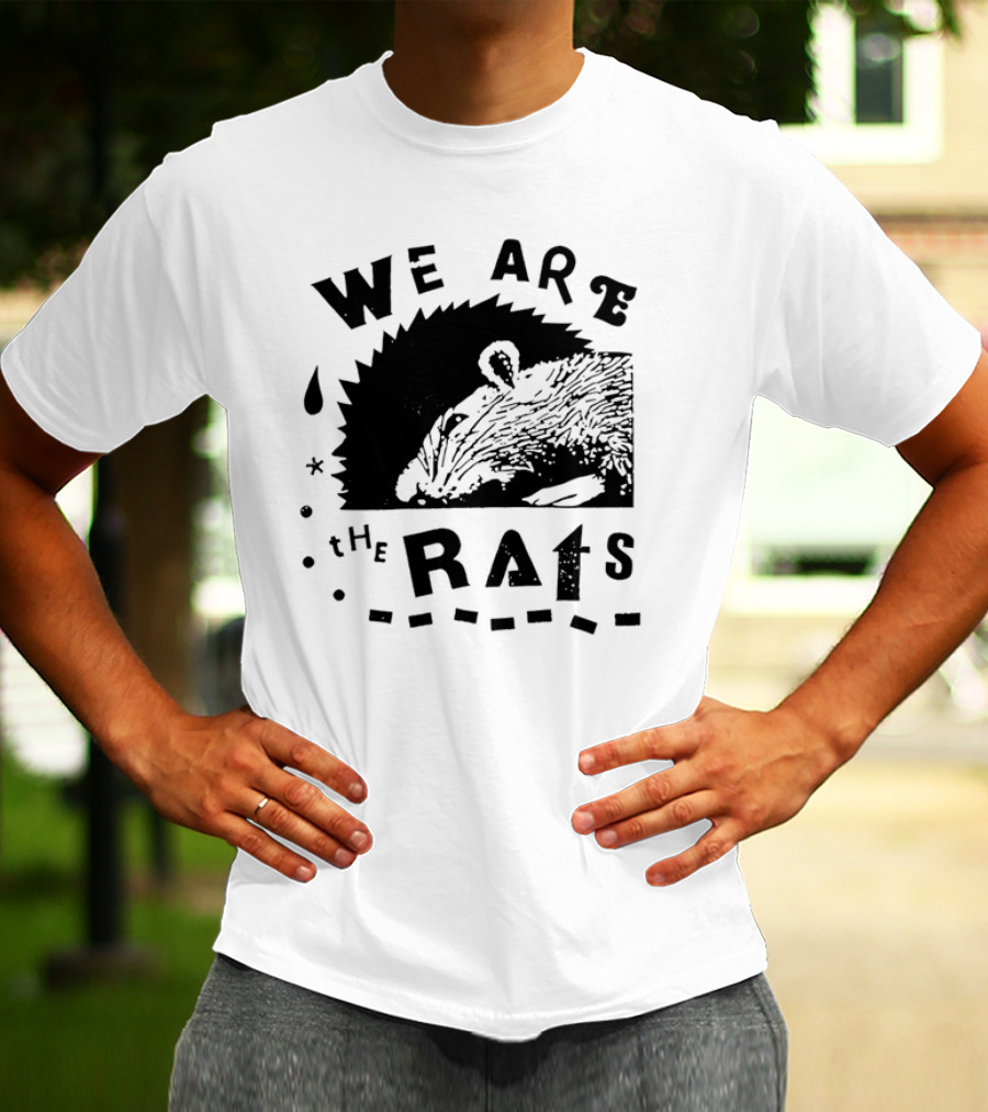 We Are The Rats Sleepy Rat Shadow T-Shirt