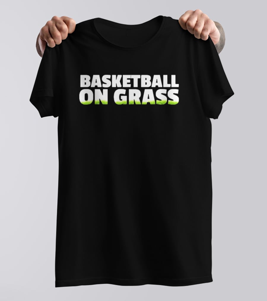 Basketball On Grass T-Shirt