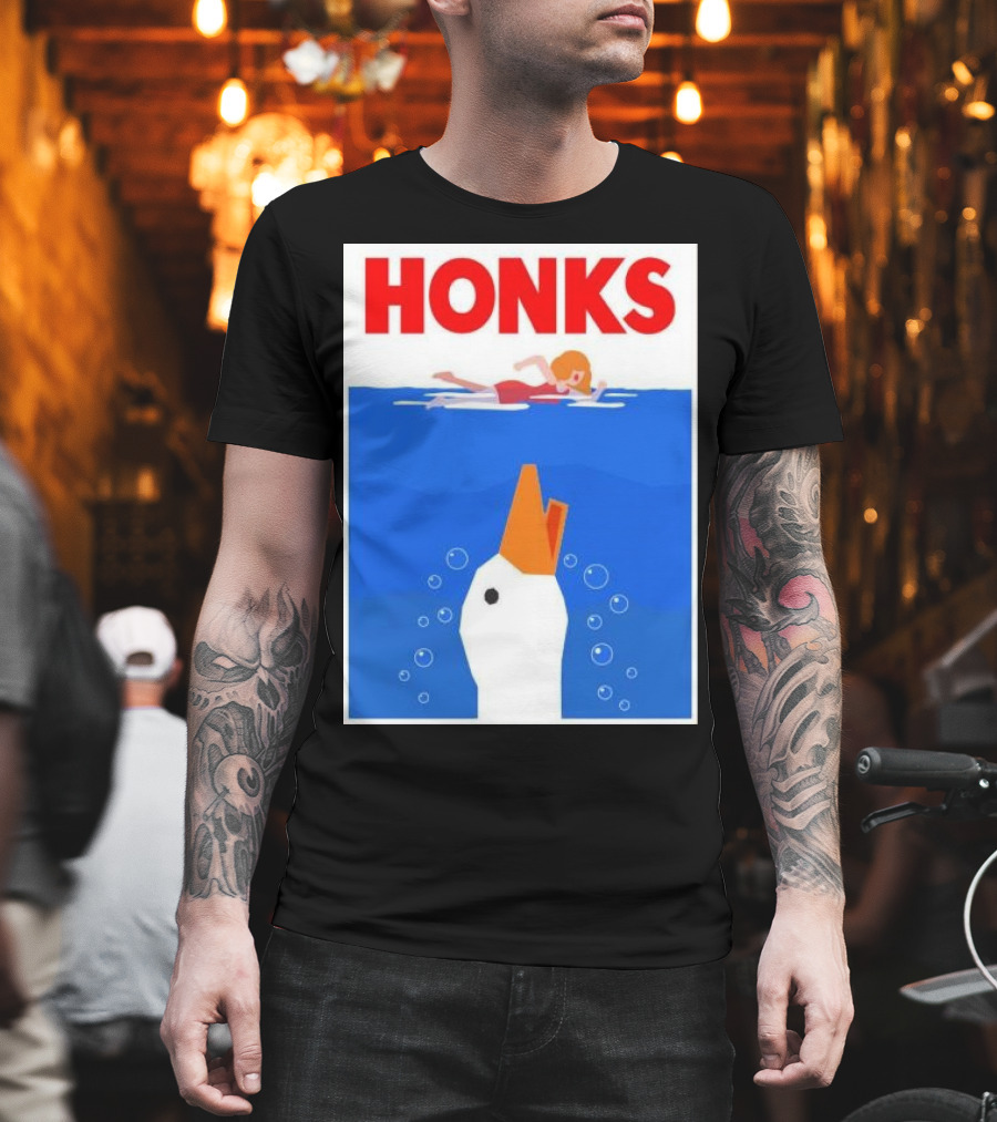 HONKS Goose Jaws T-Shirt