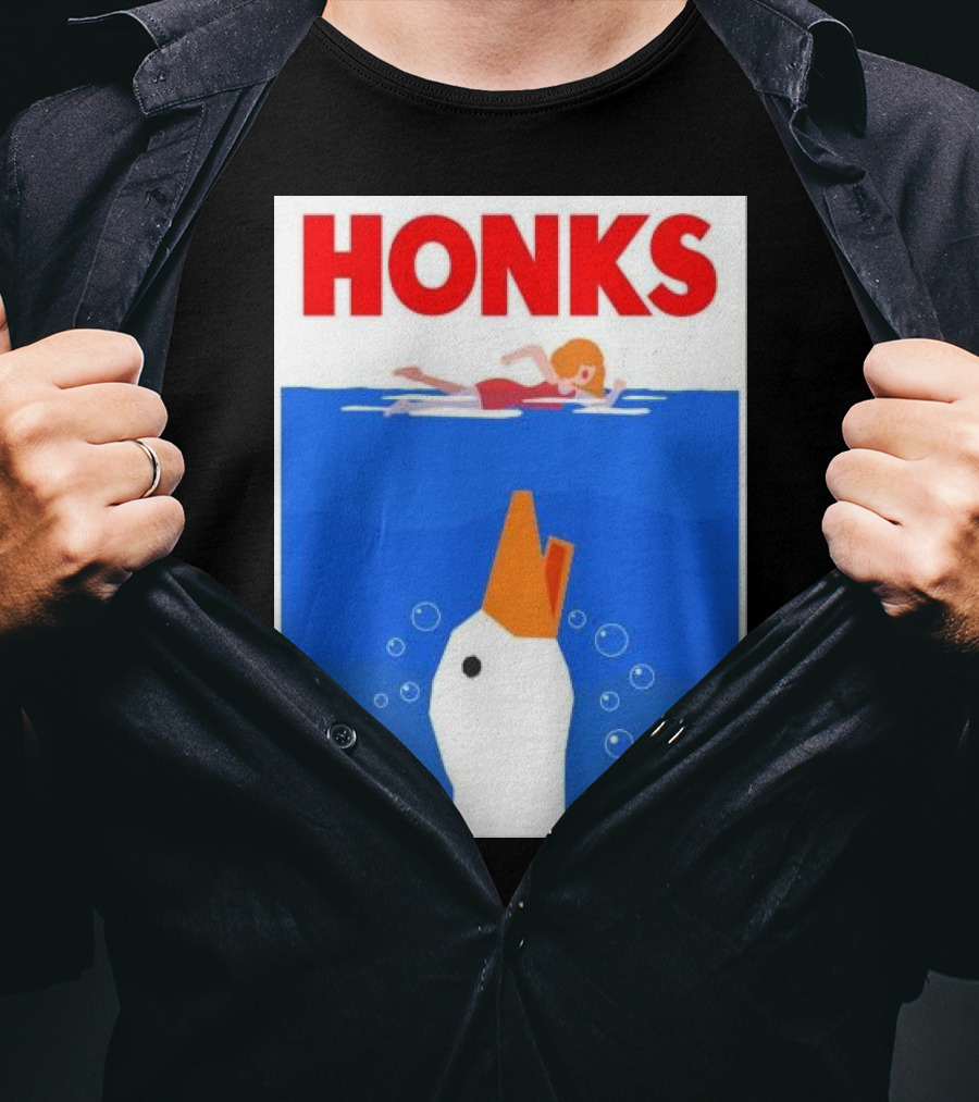 HONKS Goose Jaws T-Shirt