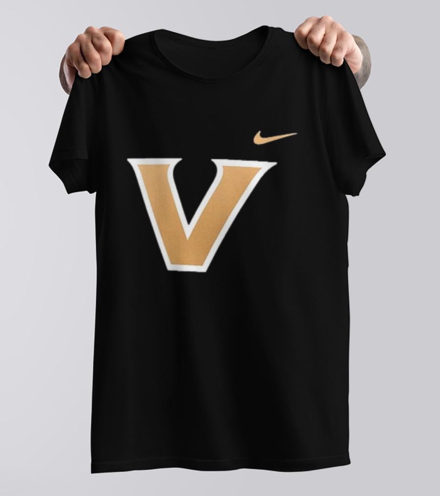 Vanderbilt Commodores Black V T-Shirt