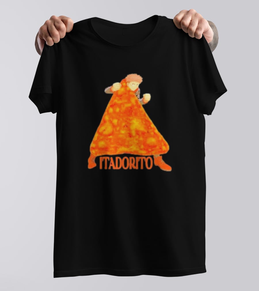 ItaDorito Jujutsu Kaisen Doritos Cheese Nachos Mashup T-Shirt