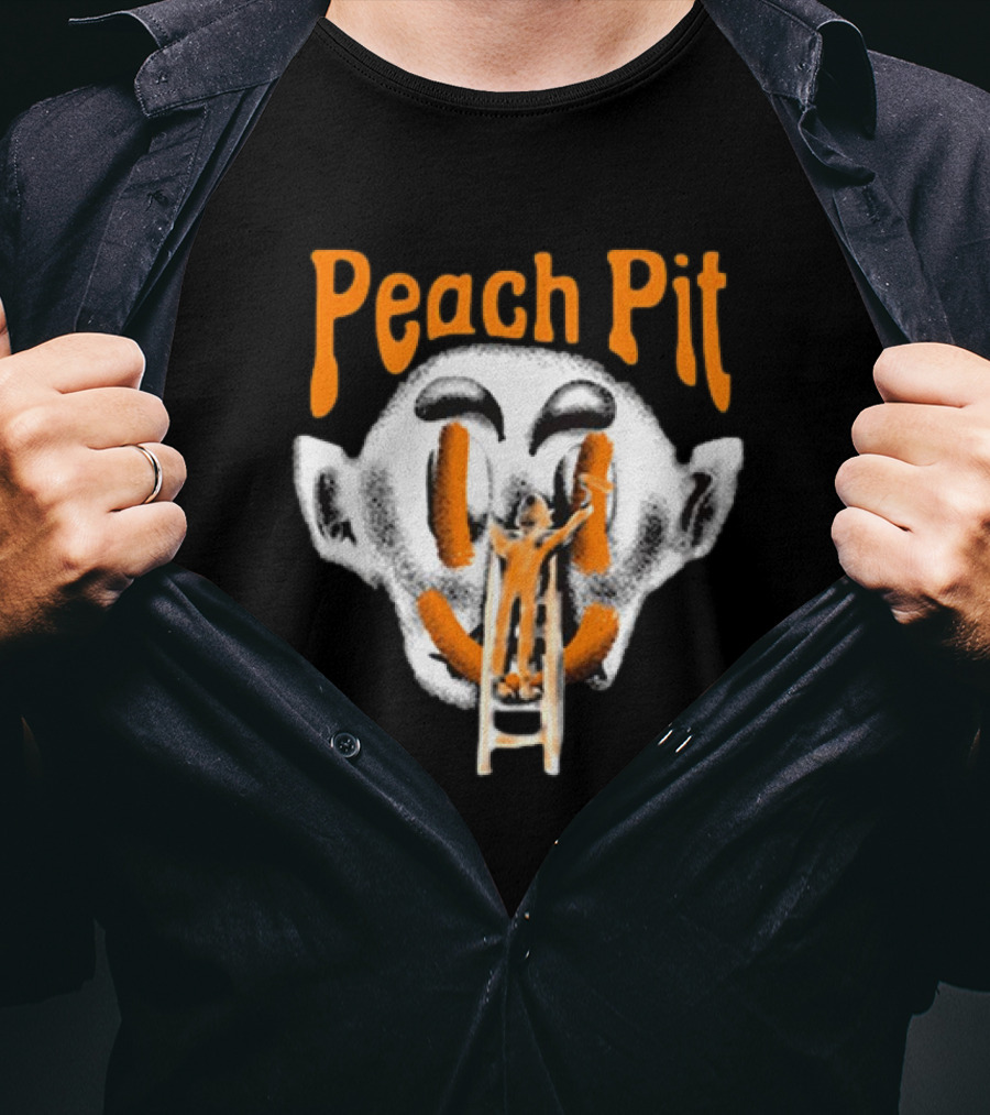 Peach Pit Surreal Face T-Shirt