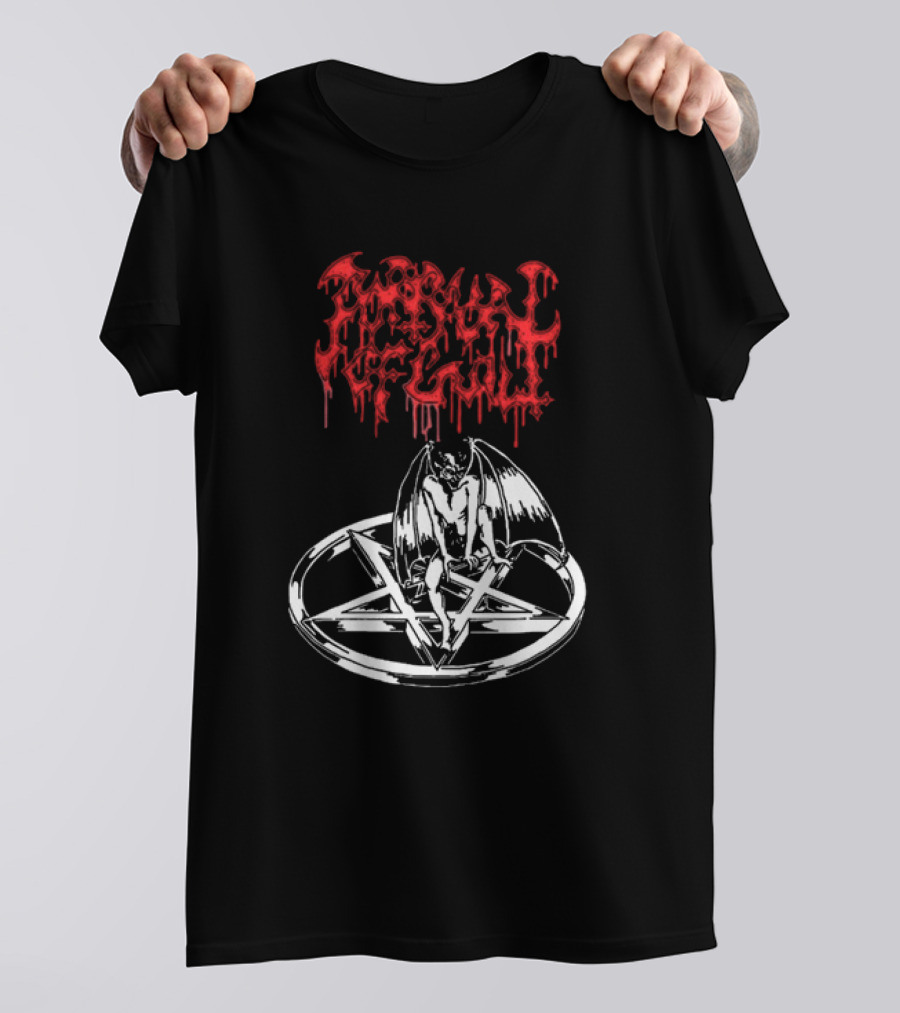Portrayal Of Guilt Pentagram Demon T-Shirt