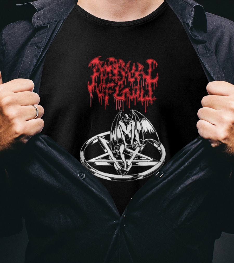 Portrayal Of Guilt Pentagram Demon T-Shirt
