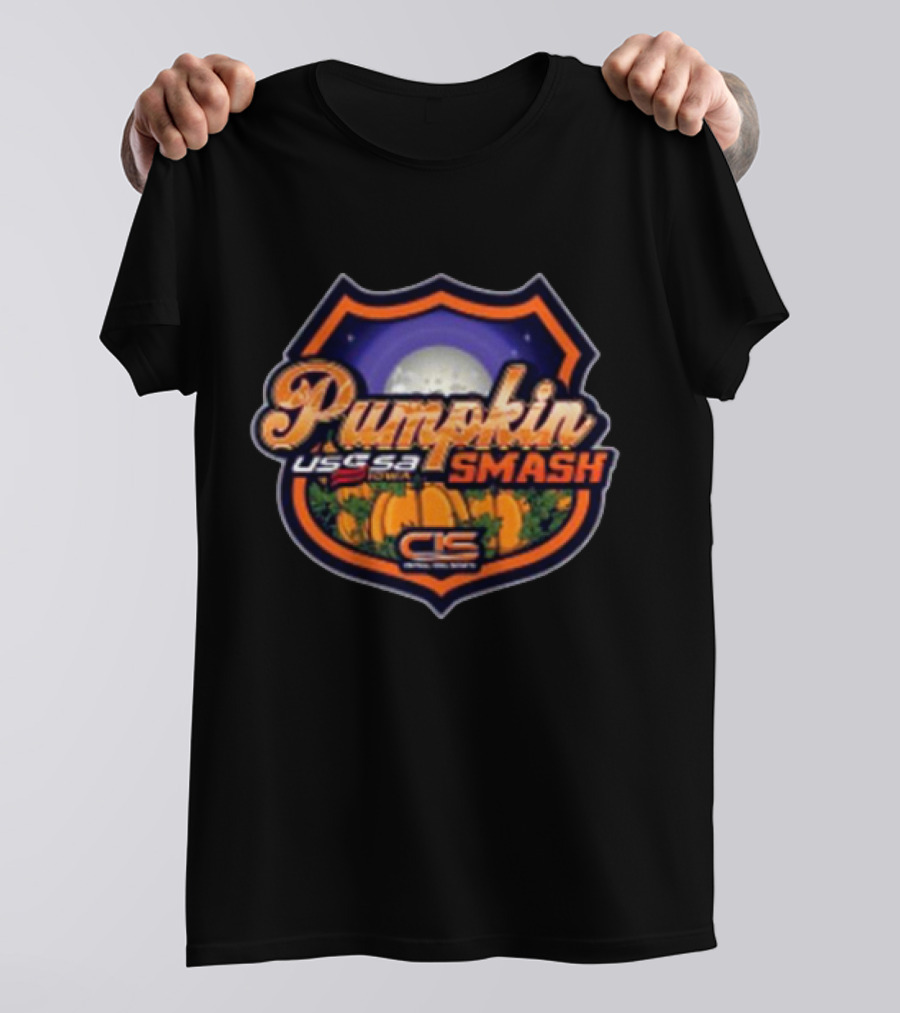 Pumpkin Smash USSSA Fastpitch Tournament Central Iowa Sports Merch T-Shirt