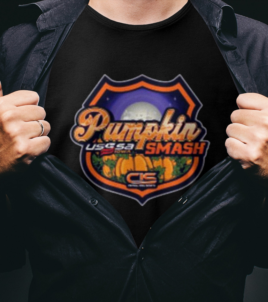 Pumpkin Smash USSSA Fastpitch Tournament Central Iowa Sports Merch T-Shirt