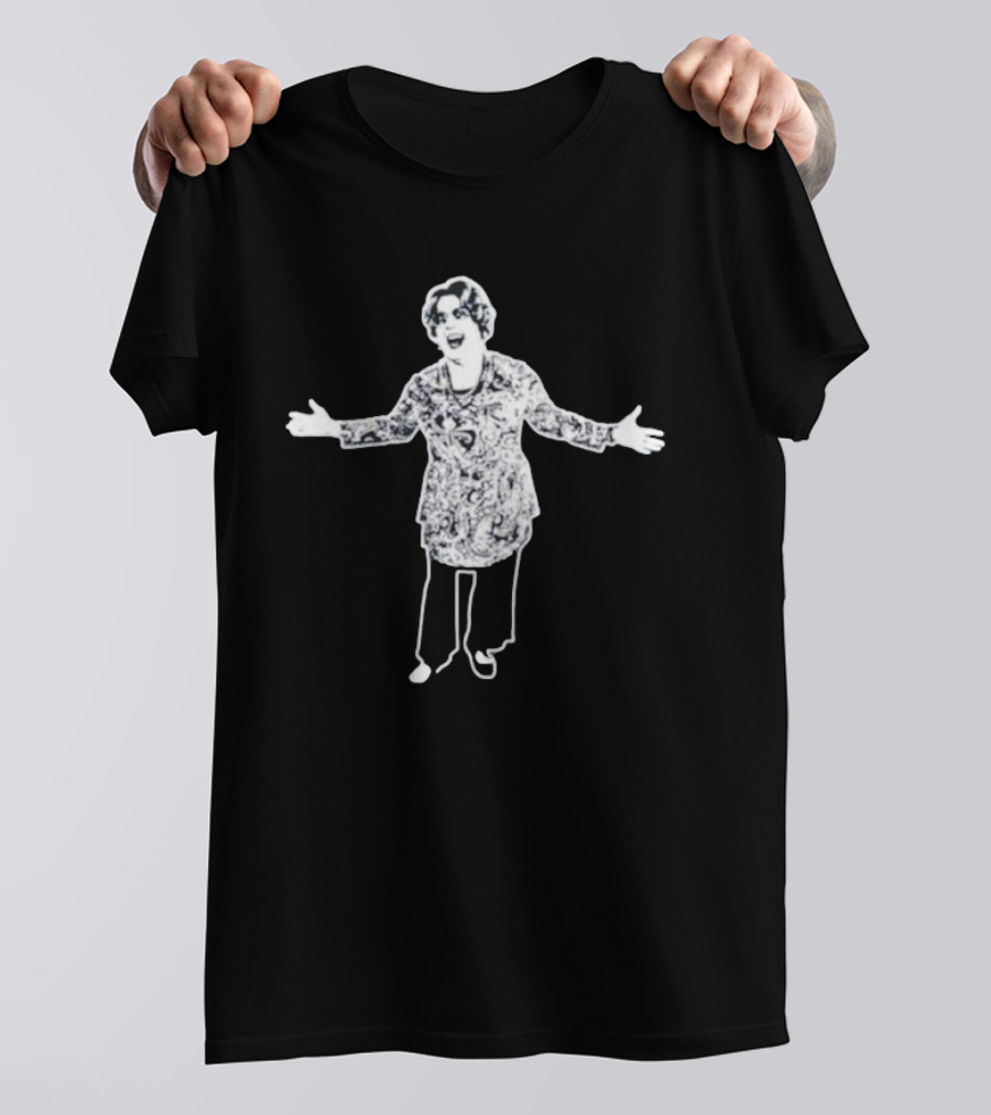 Nice To See You With Your Clothes On Elaine Dancing Arms Open Hug T-Shirt