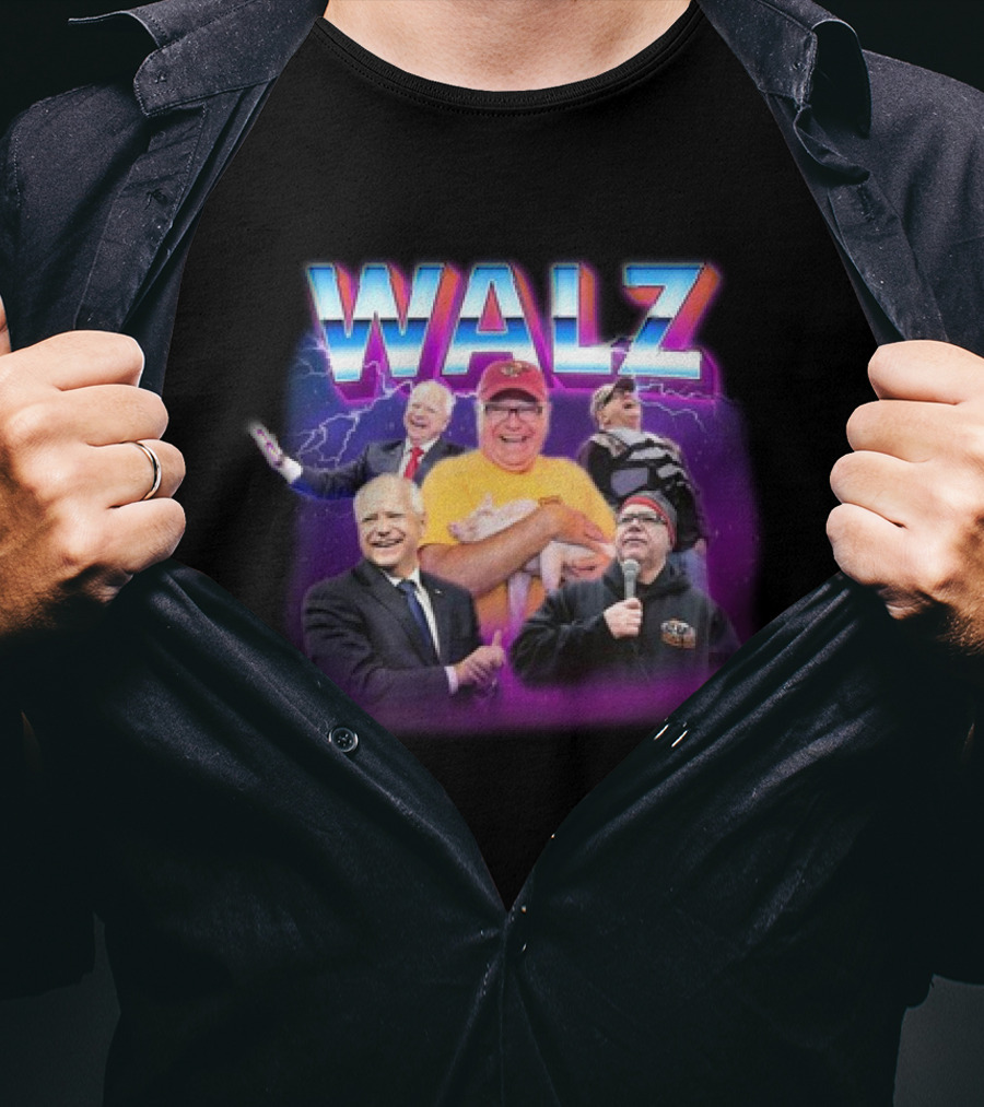 WALZ Lightning Background Bootleg T-Shirt