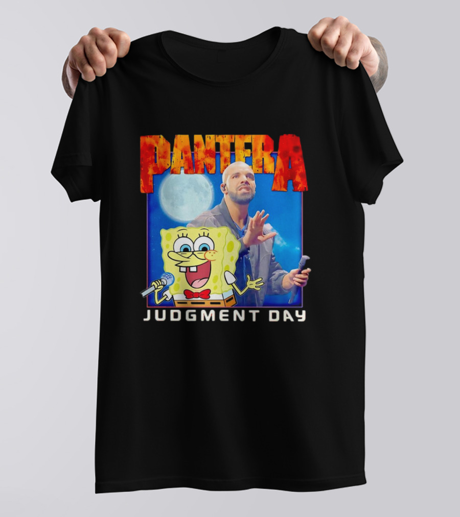 Pantera Judgment Day Drake Spongebob T-Shirt