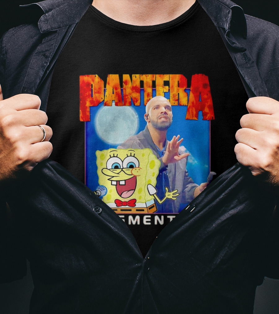 Pantera Judgment Day Drake Spongebob T-Shirt