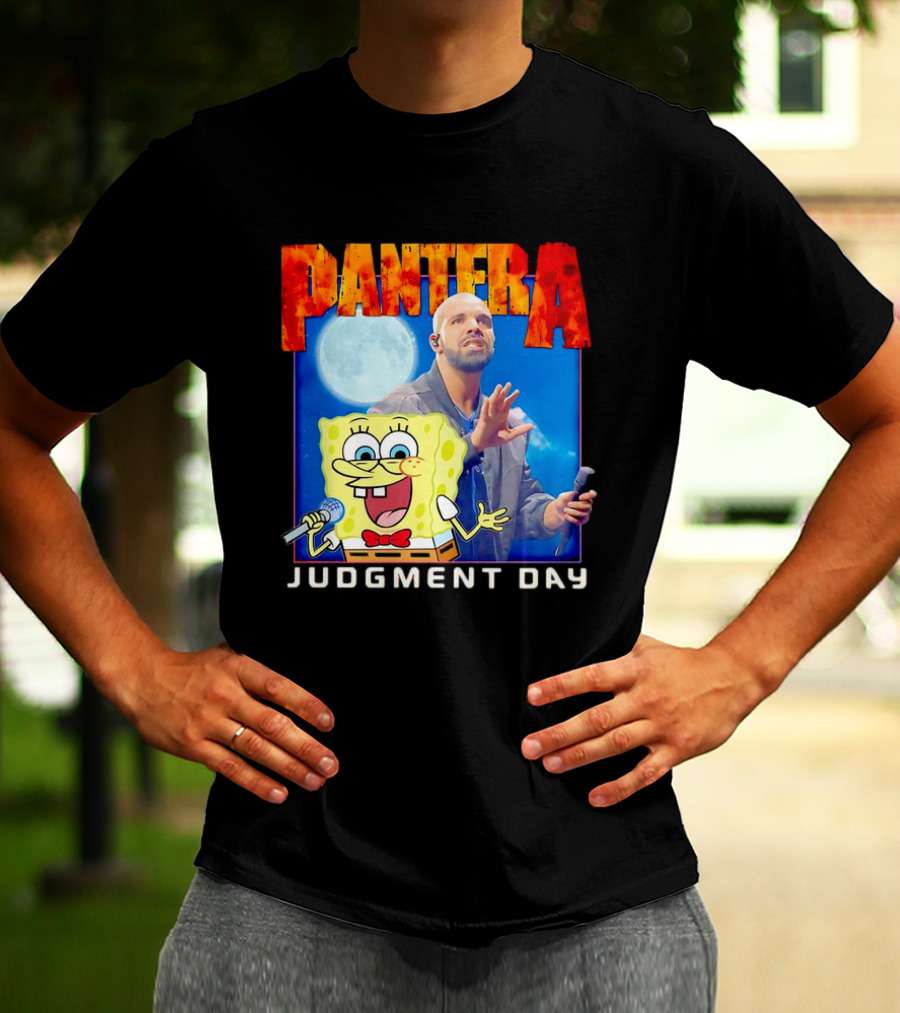 Pantera Judgment Day Drake Spongebob T-Shirt