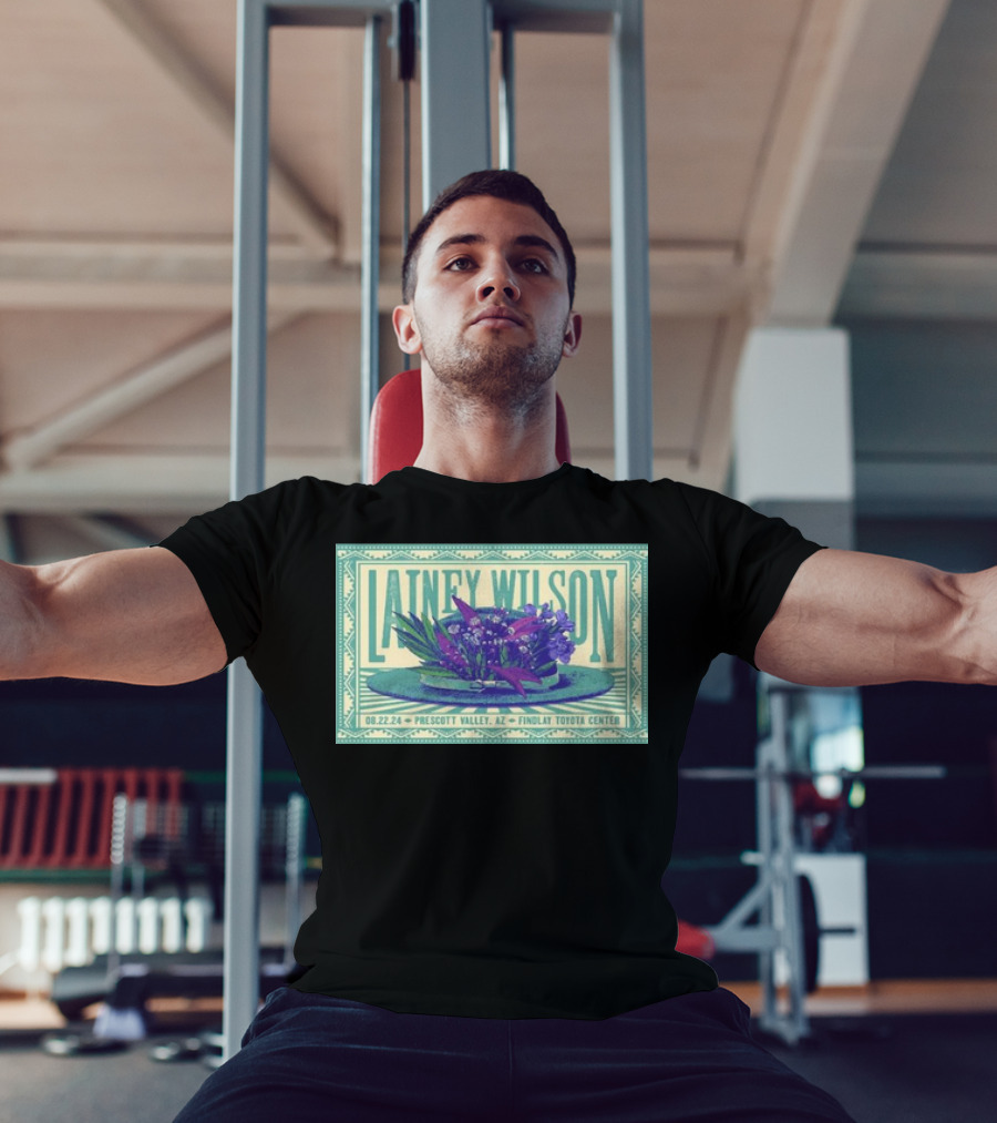 Lainey Wilson Prescott Valley AZ Findlay Toyota Center Aug 22 T-Shirt