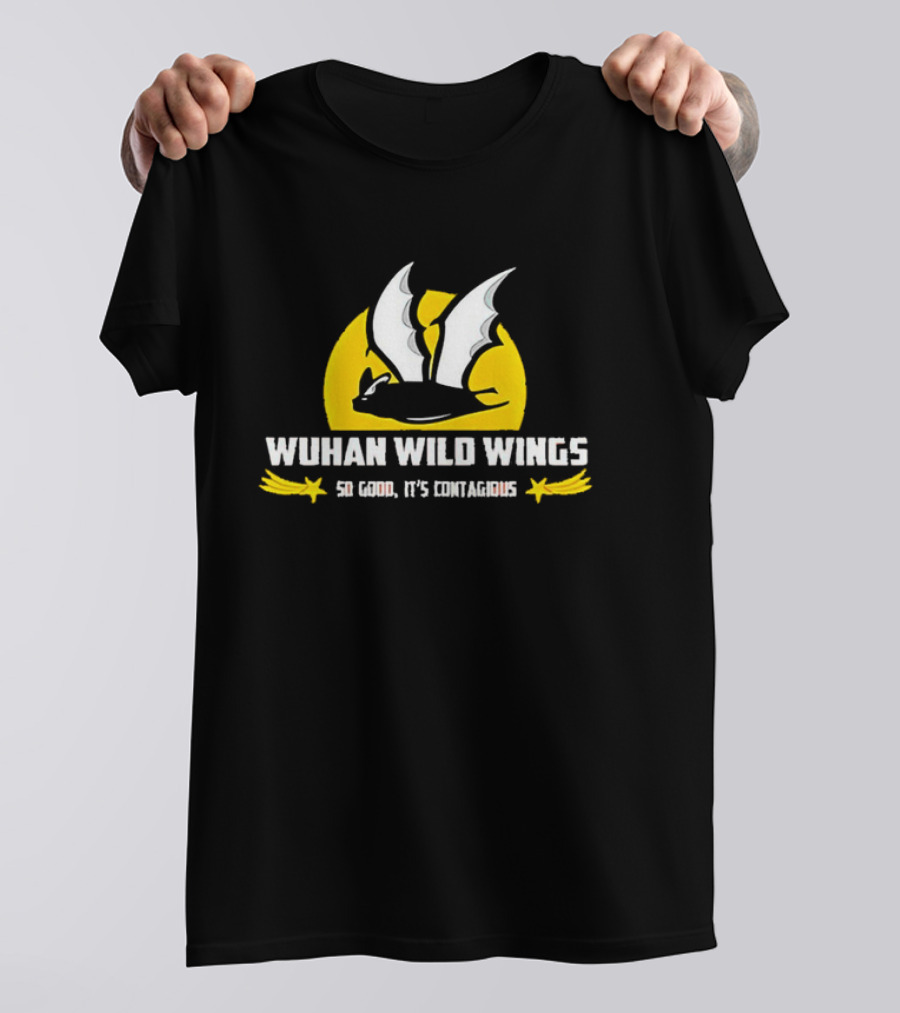 Wuhan Wild Wings So Good It's Contagious Bat T-Shirt