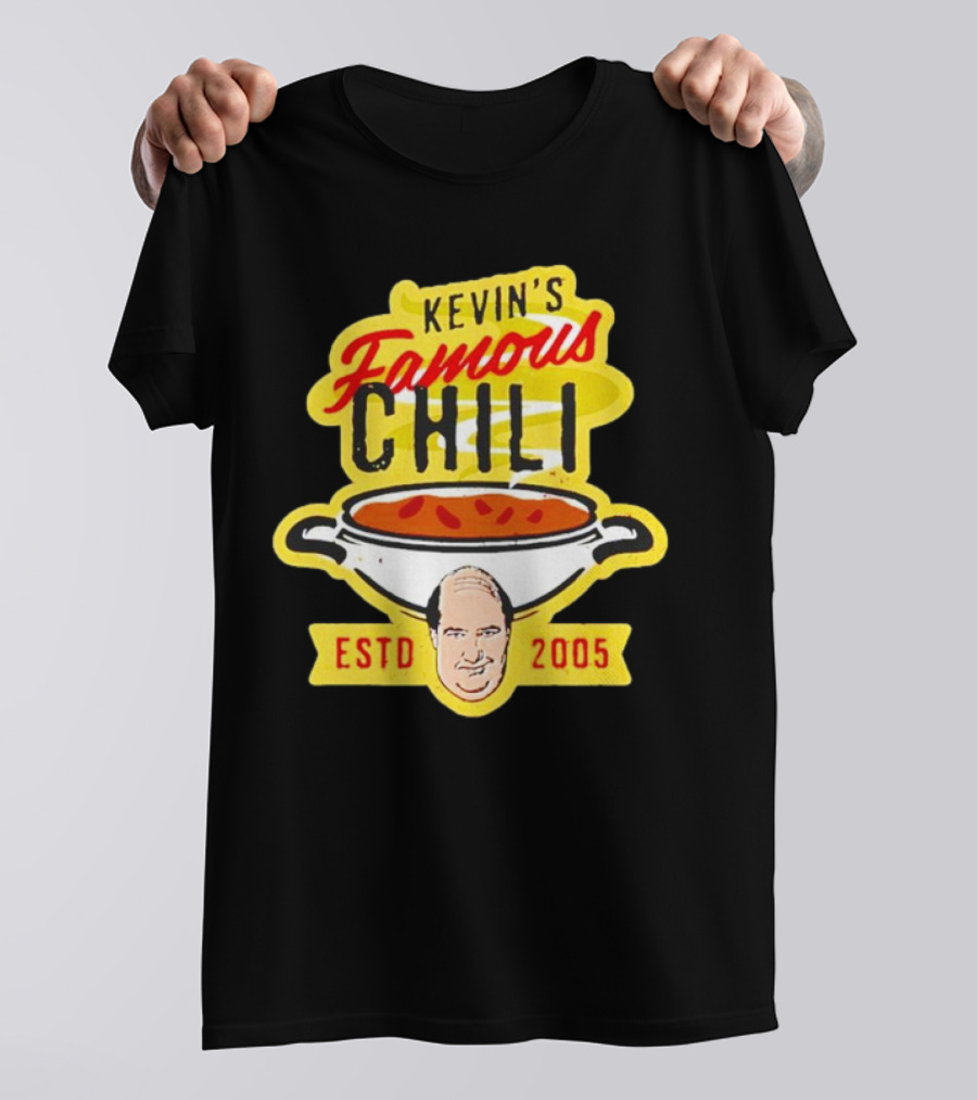 Kevin’s Famous Chili Estd 2005 Michael Wearing Badge T-Shirt